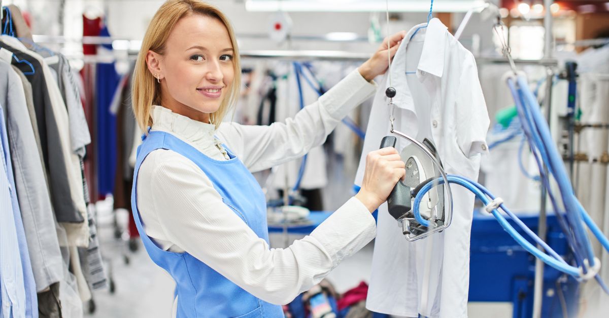 A Chain of Dry Cleaning Outlets