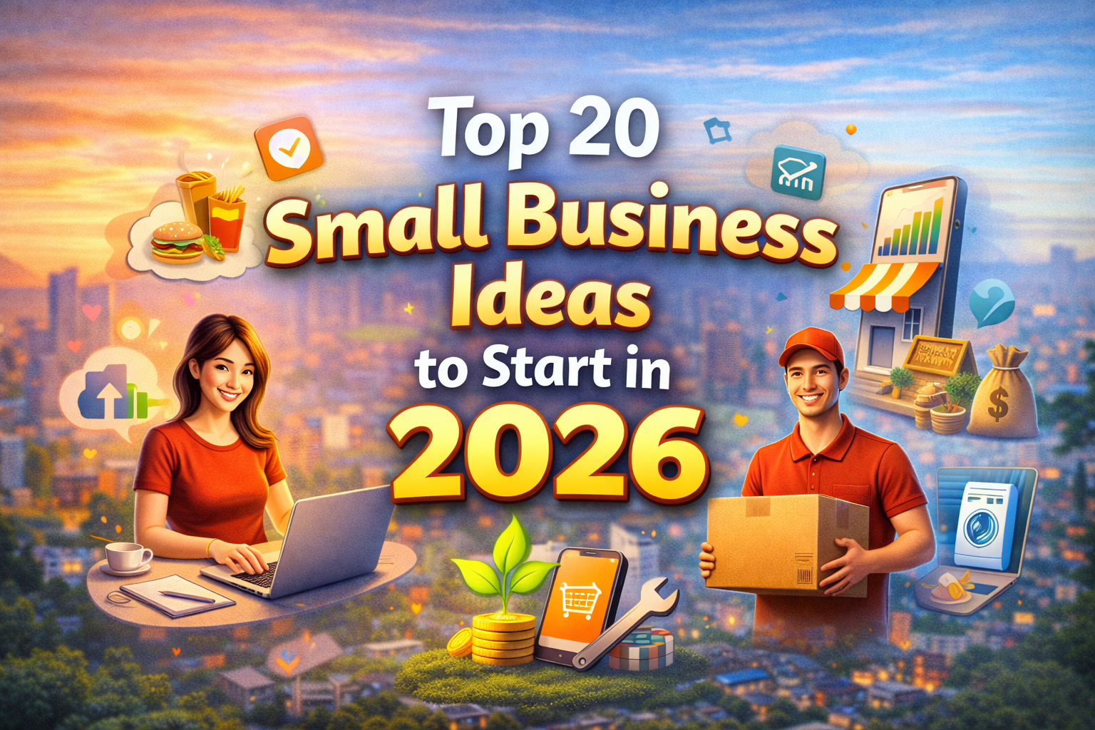 Top 20 Small Business Ideas to Start in 2026
