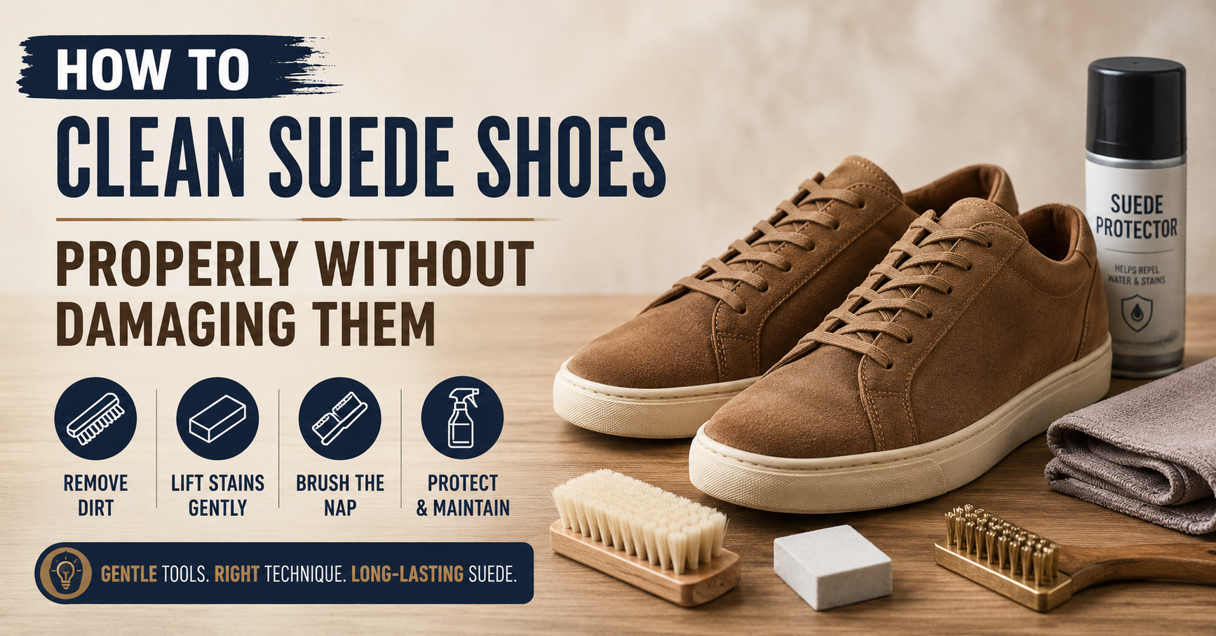How to Clean Suede Shoes Properly Without Damaging Them