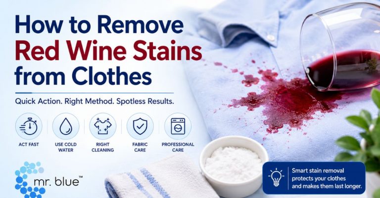 How to Remove Red Wine from Clothes