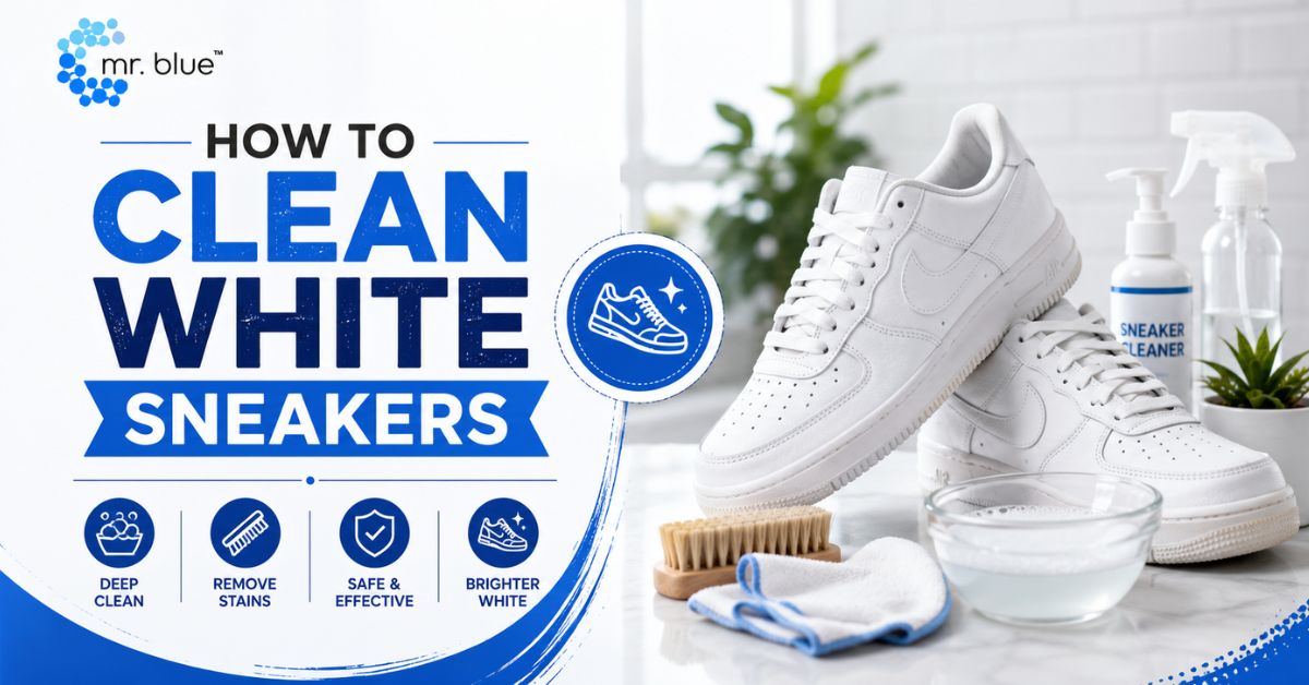 How to Clean White Sneakers
