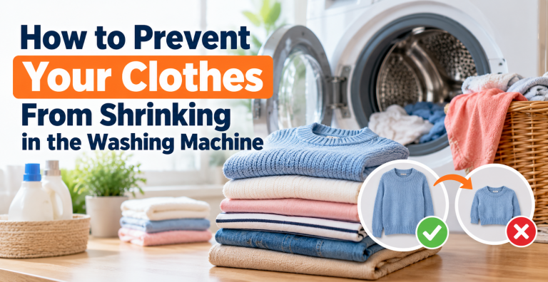 How to Prevent Your Clothes From Shrinking in the Washing Machine